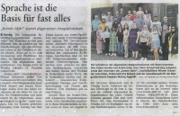 Sprache ist die Basis für fast alles