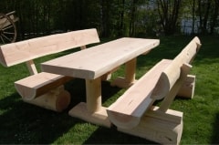 Sitzgruppe, Holz
